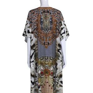 Animal Print Kaftan-Long Caftan Dress For Sale New